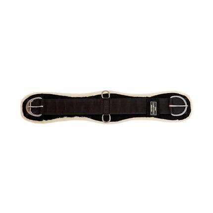 Sangle western comfort avec laine synthétique amovible