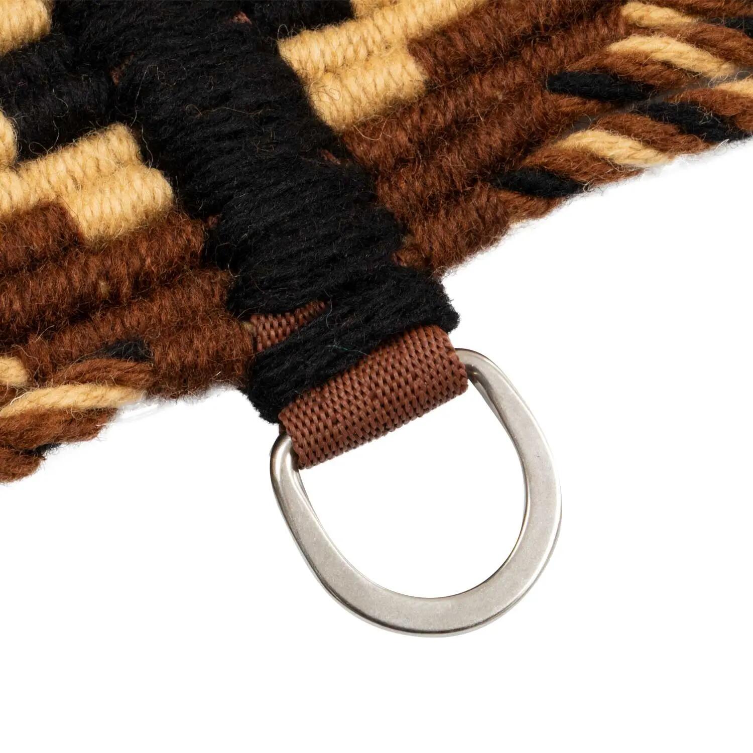 Sottopancia mohair con rinforzo centrale in pelle 5/6