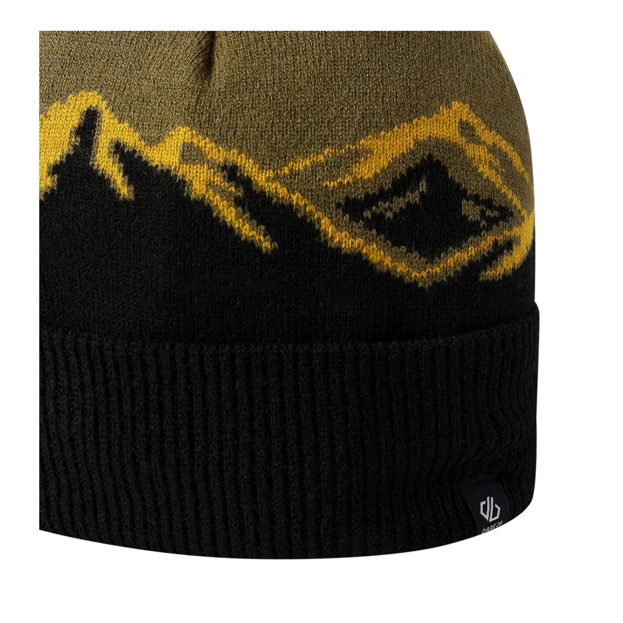 Cappello Bobble Bambini Dare 2B Fernie Oliva Martini Nero 3/4