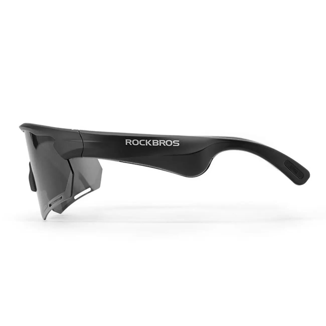Okulary rowerowe z zestawem audio bluetooth polaryzacyjne 3/7