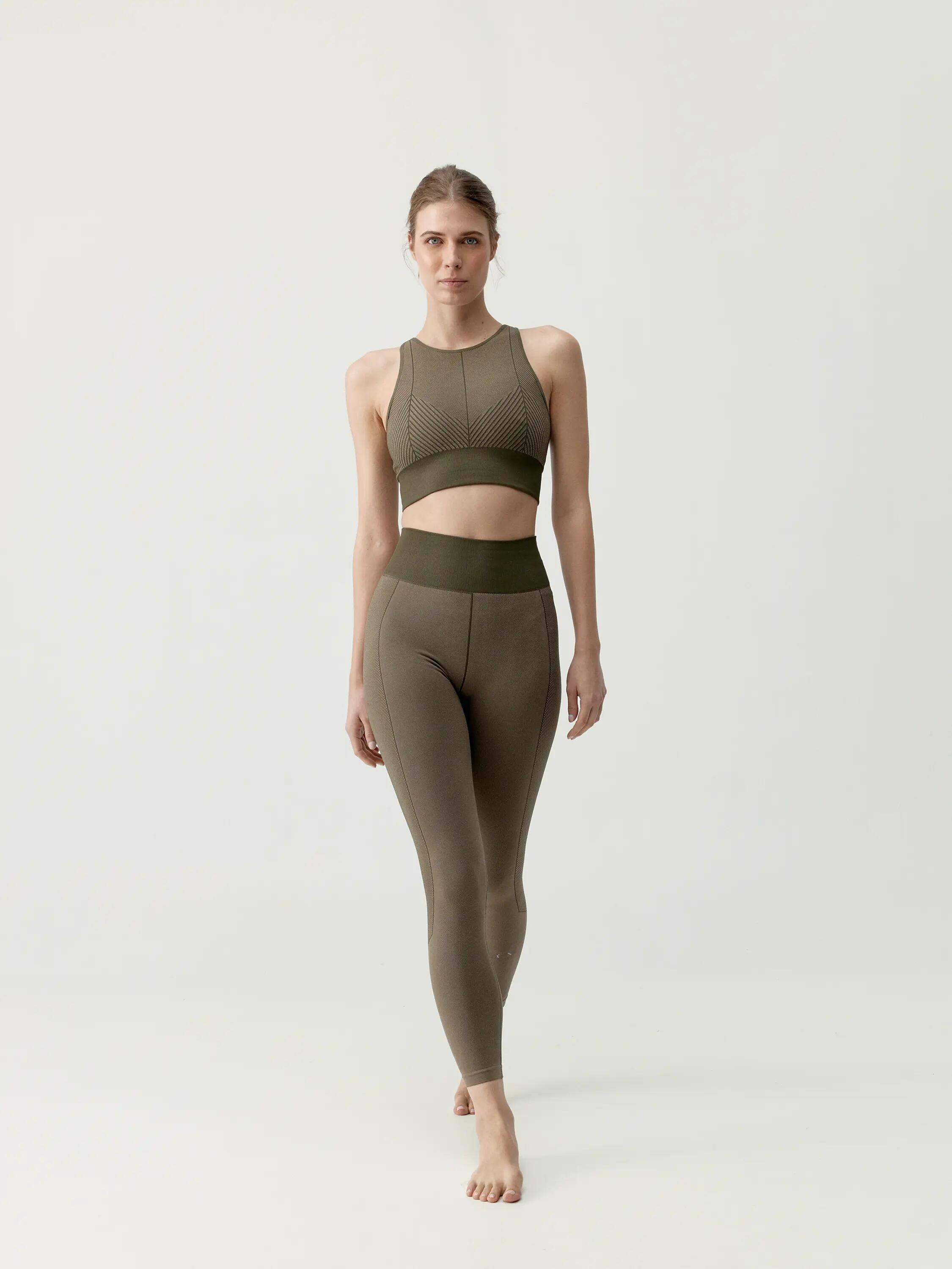 Legging de sport femme Nube taille haute effet gainant 4/5