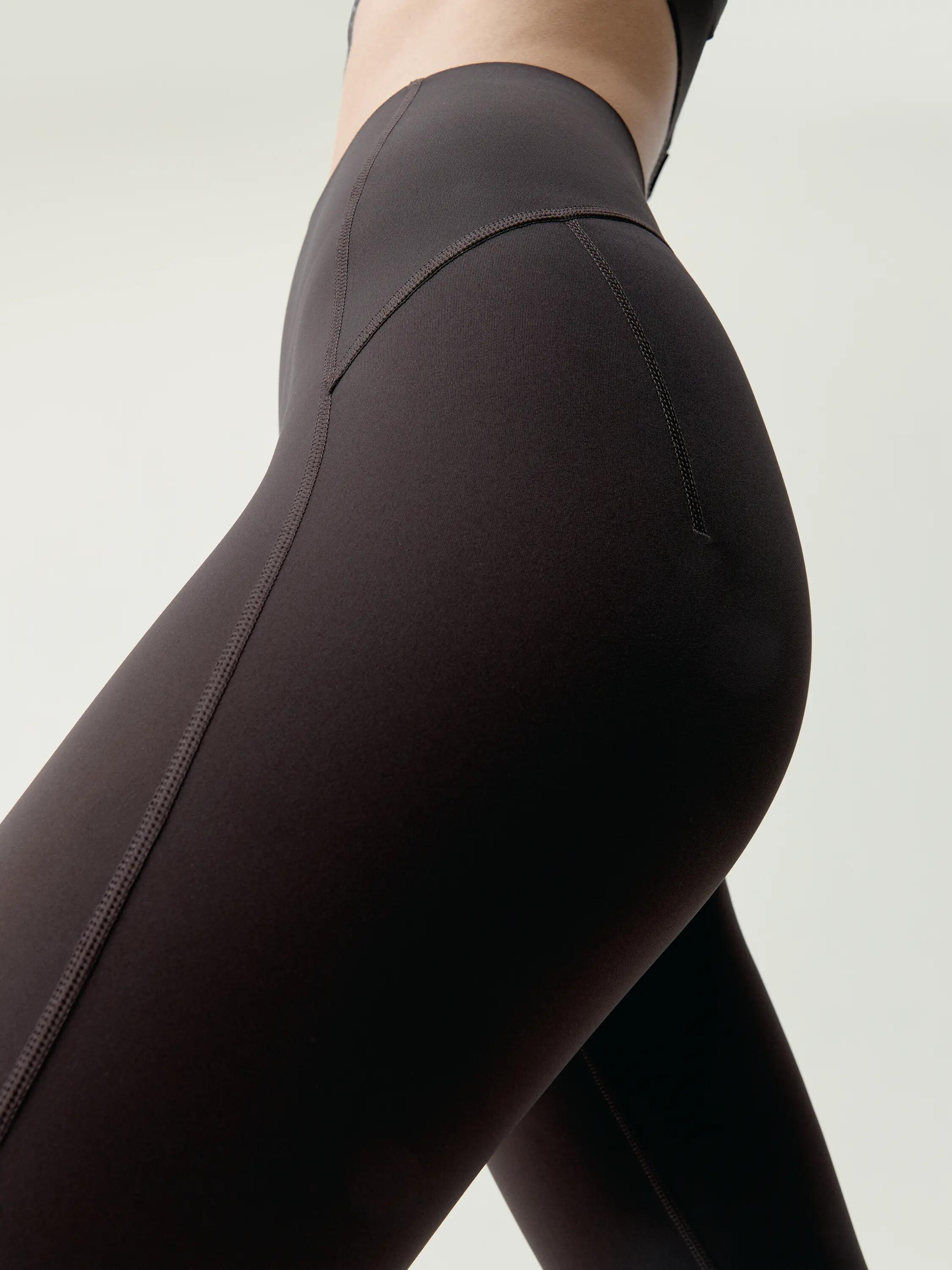 Legging sportivo donna Coreskin Vita extra alta effetto modellante 3/5