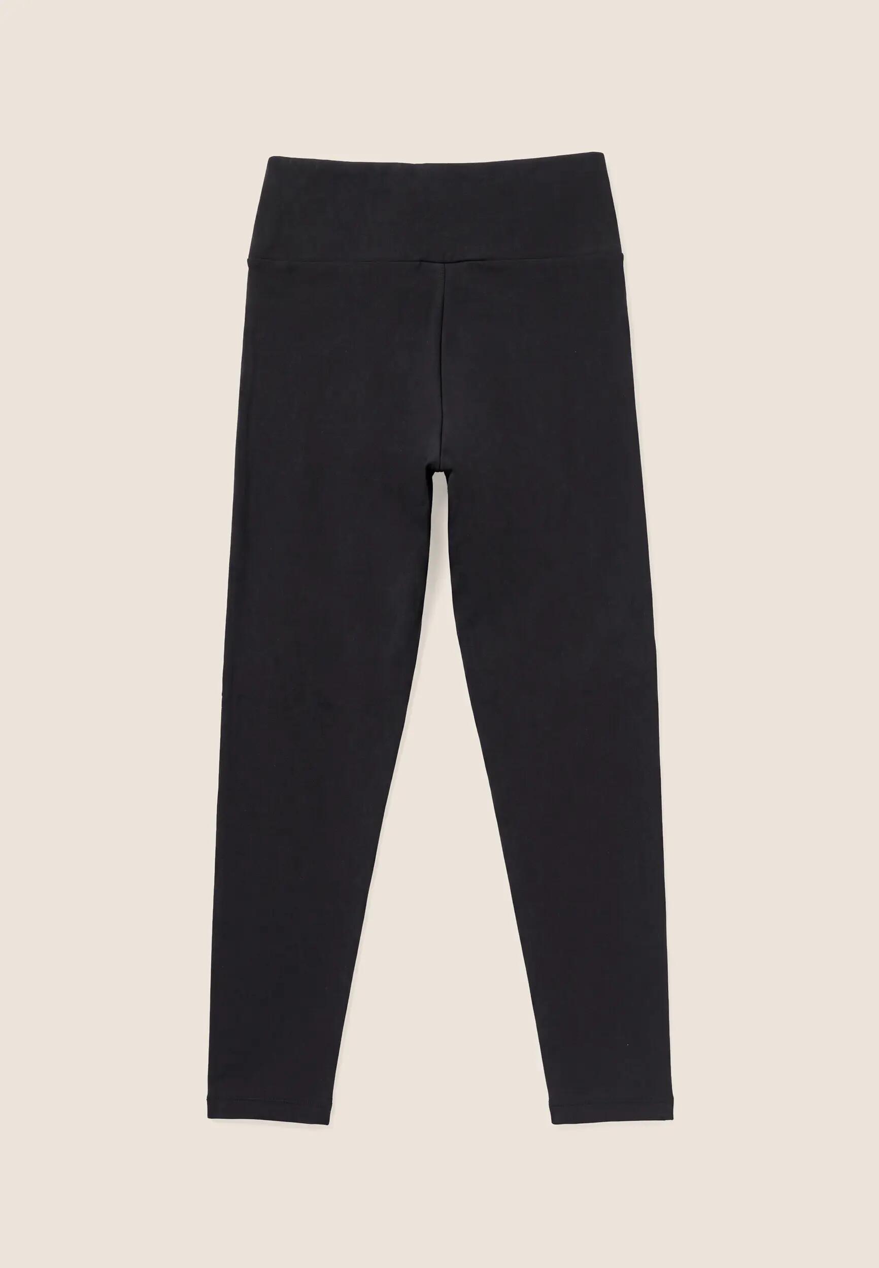 Legging femmes taille haute 7/8 avec logo argenté 2/3