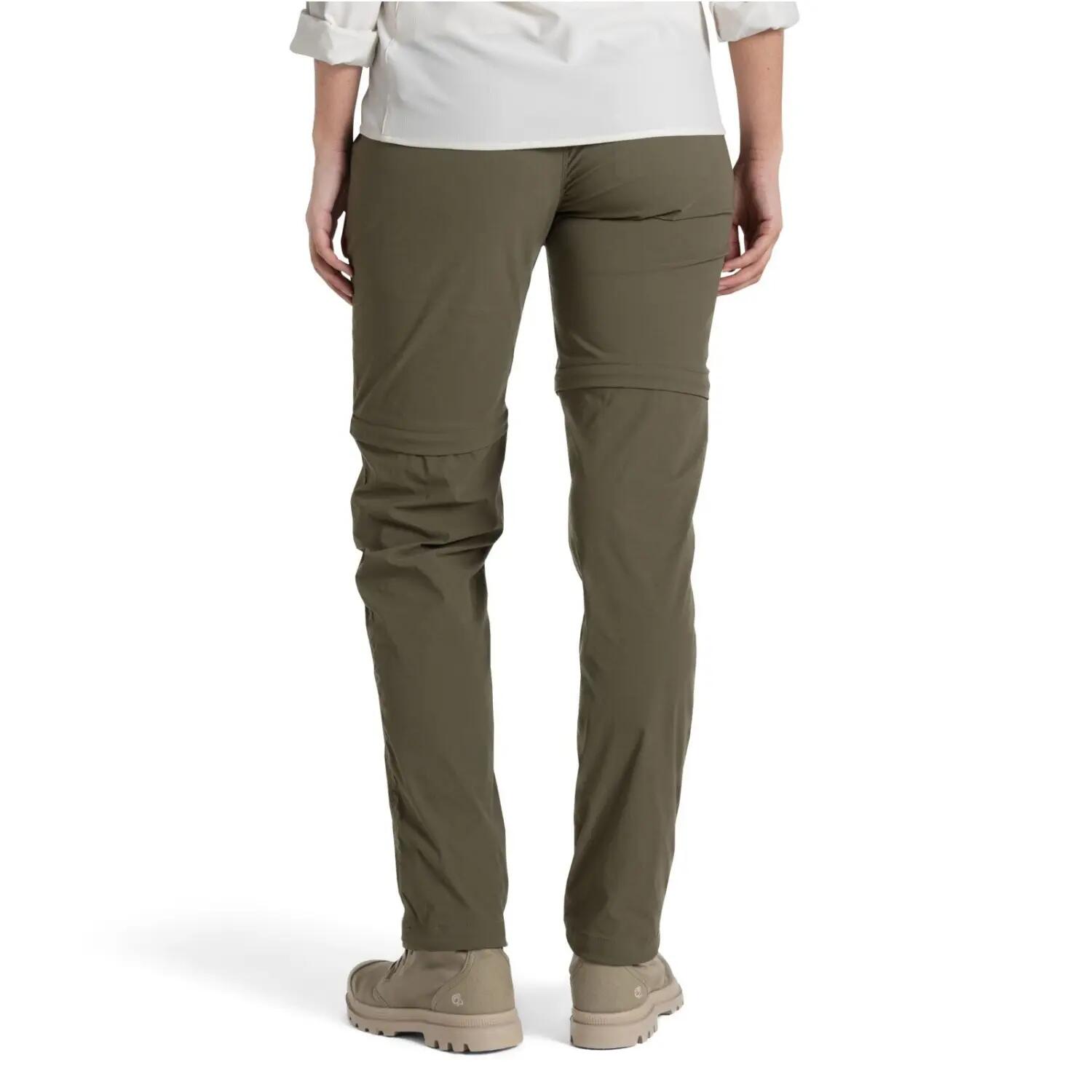 Craghoppers NosiLife Zip-off Tropenhose für Damen Insektenabweisend in Kurzgröße 4/5