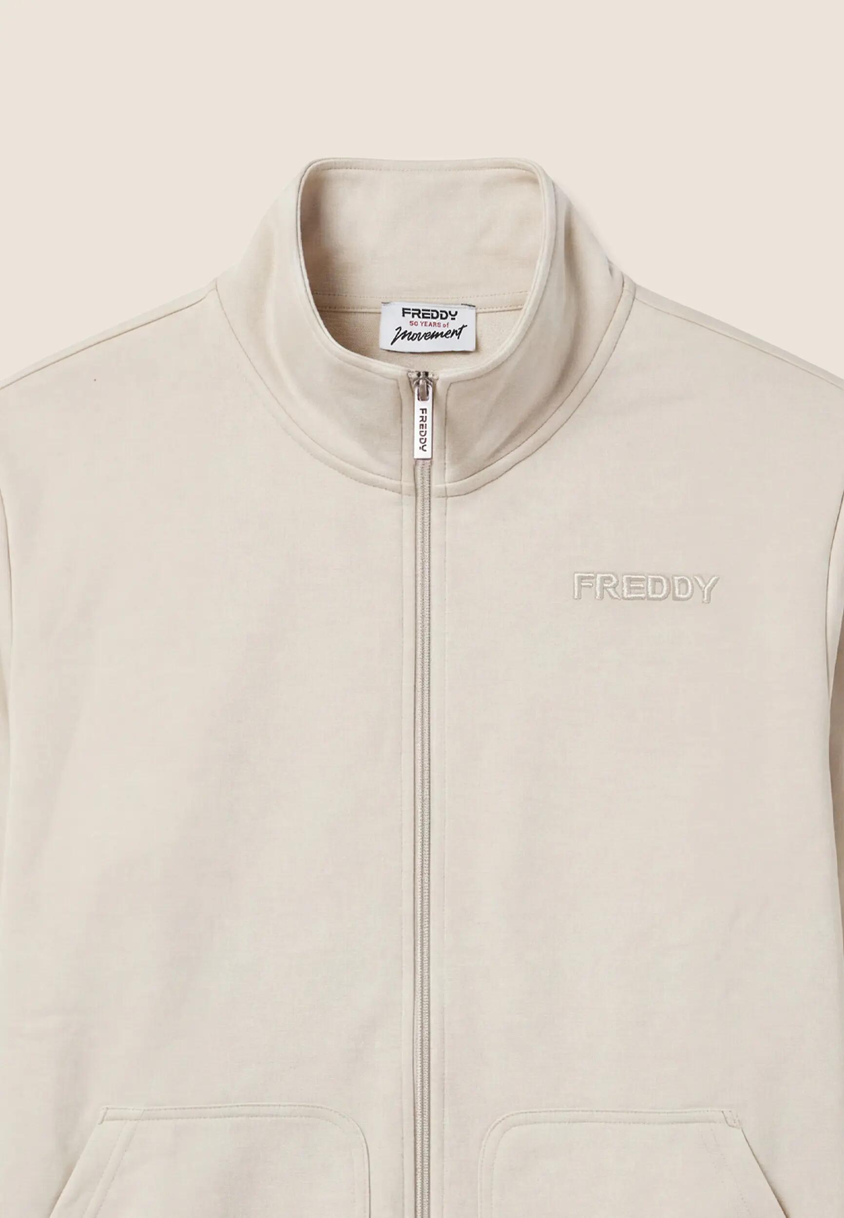 Chándal de hombre con cremallera, cuello alto y bolsillos de plastrón 3/3