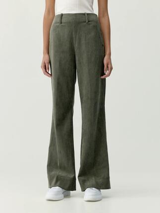 Pantalon de sport femme Zinnia Jambe large avec poches fermeture éclair