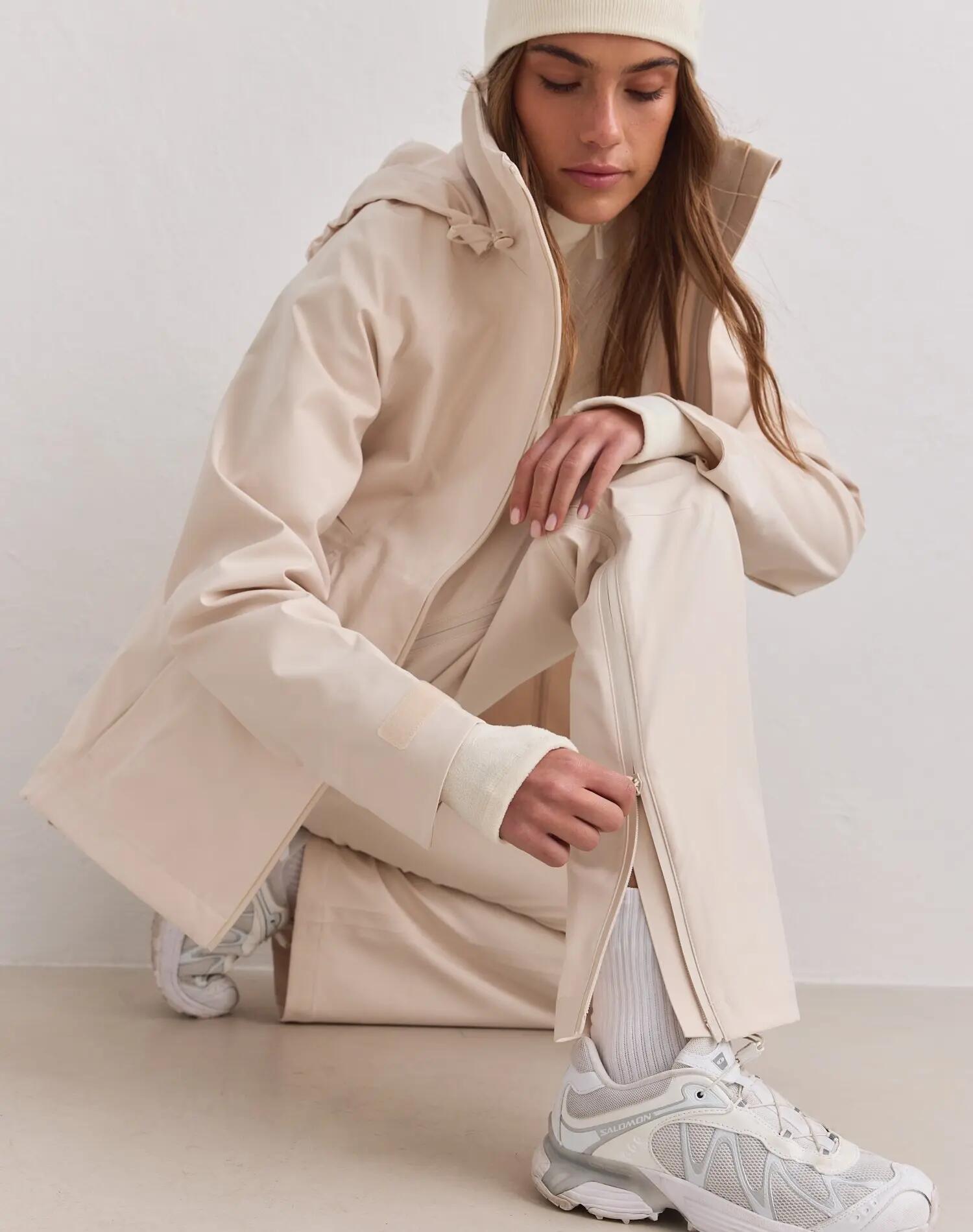 Donna Pantaloni Guscio 3L Sabbia 4/7