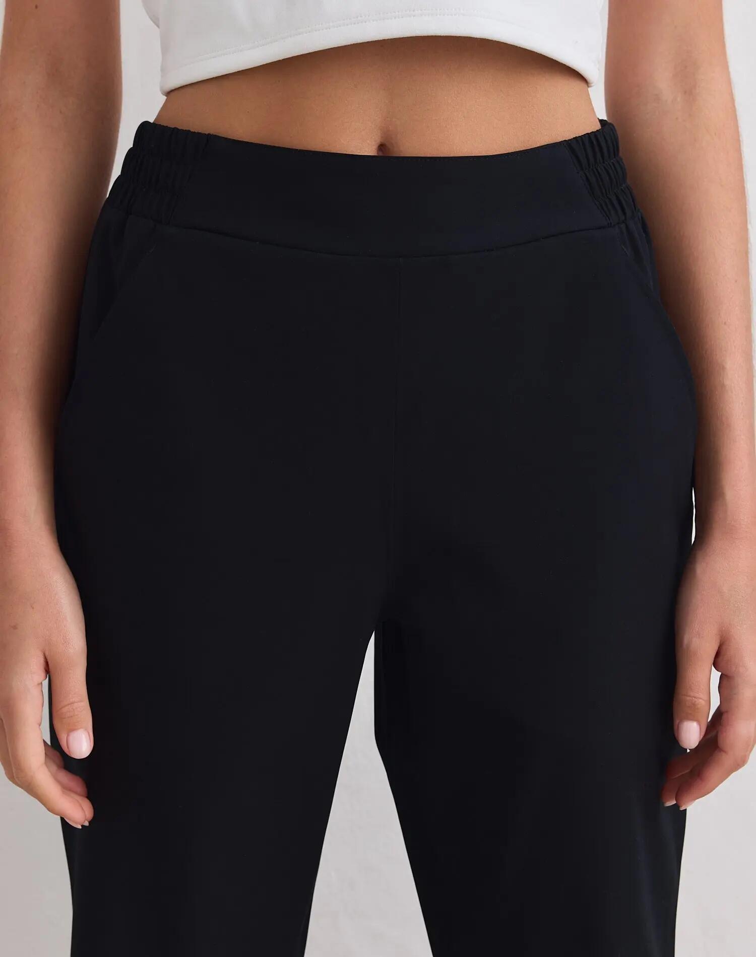 Femme Pantalon de Protection 3 Couches Noir 6/7