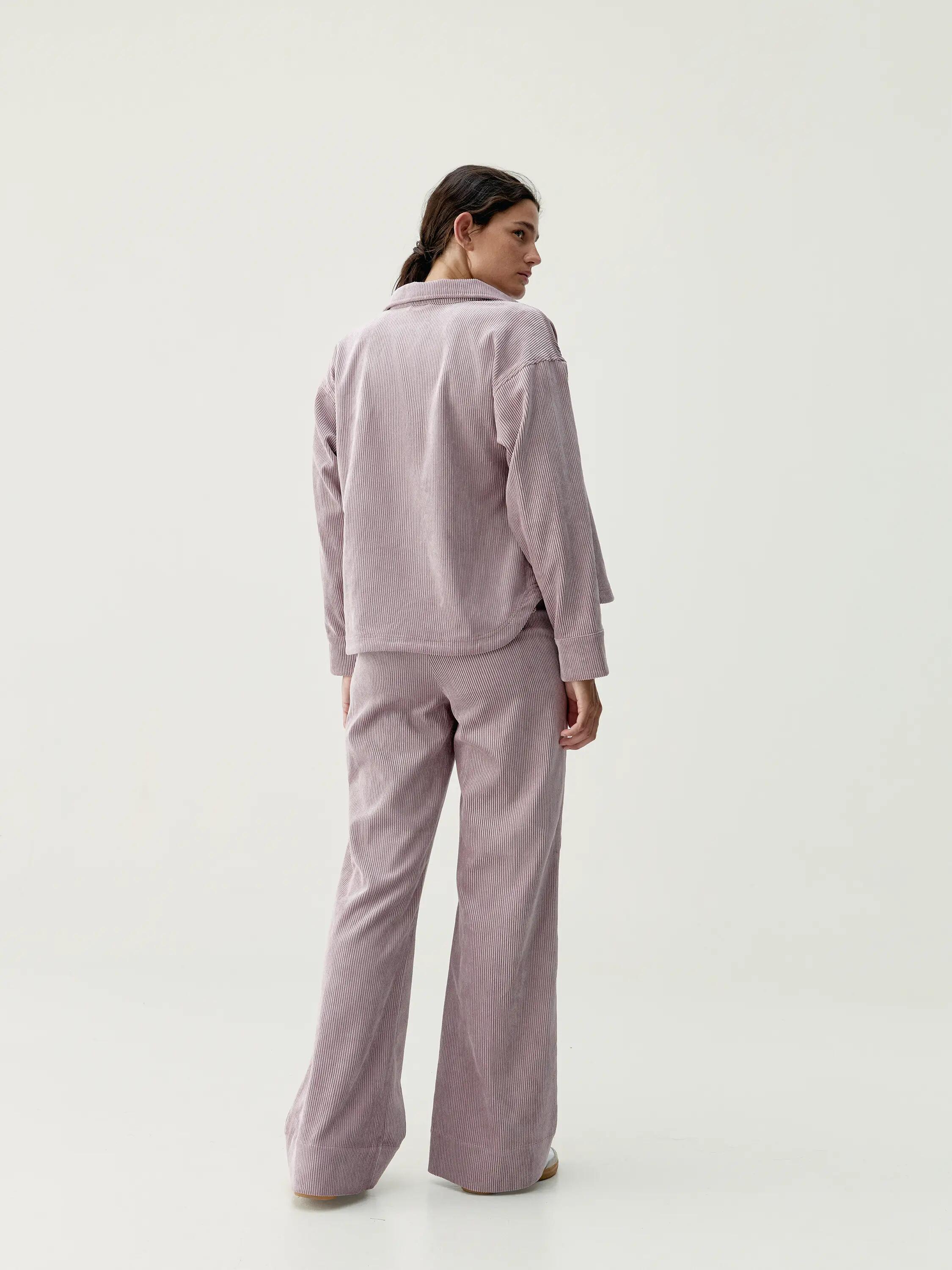 Pantalon de sport femme Zinnia Jambe large avec poches fermeture éclair 5/6