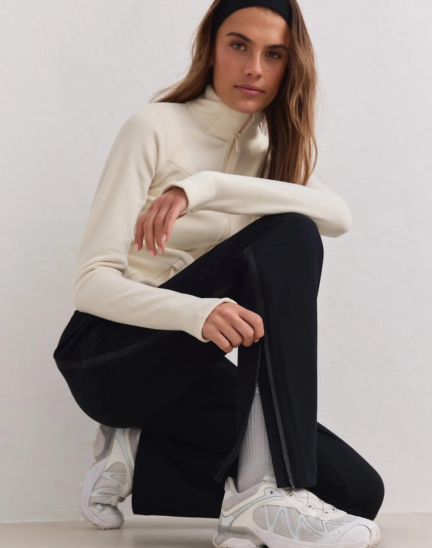 Femme Pantalon de Protection 3 Couches Noir 5/7