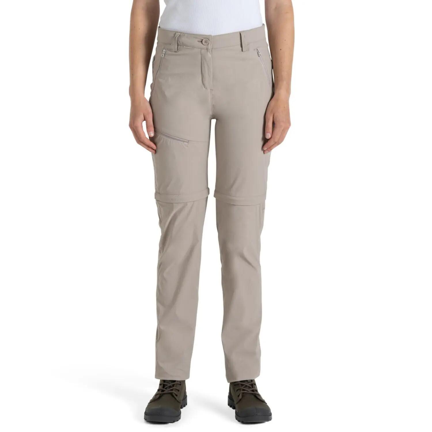 Craghoppers NosiLife Zip-off Tropenhose für Damen Insektenabweisend in Kurzgröße 4/5