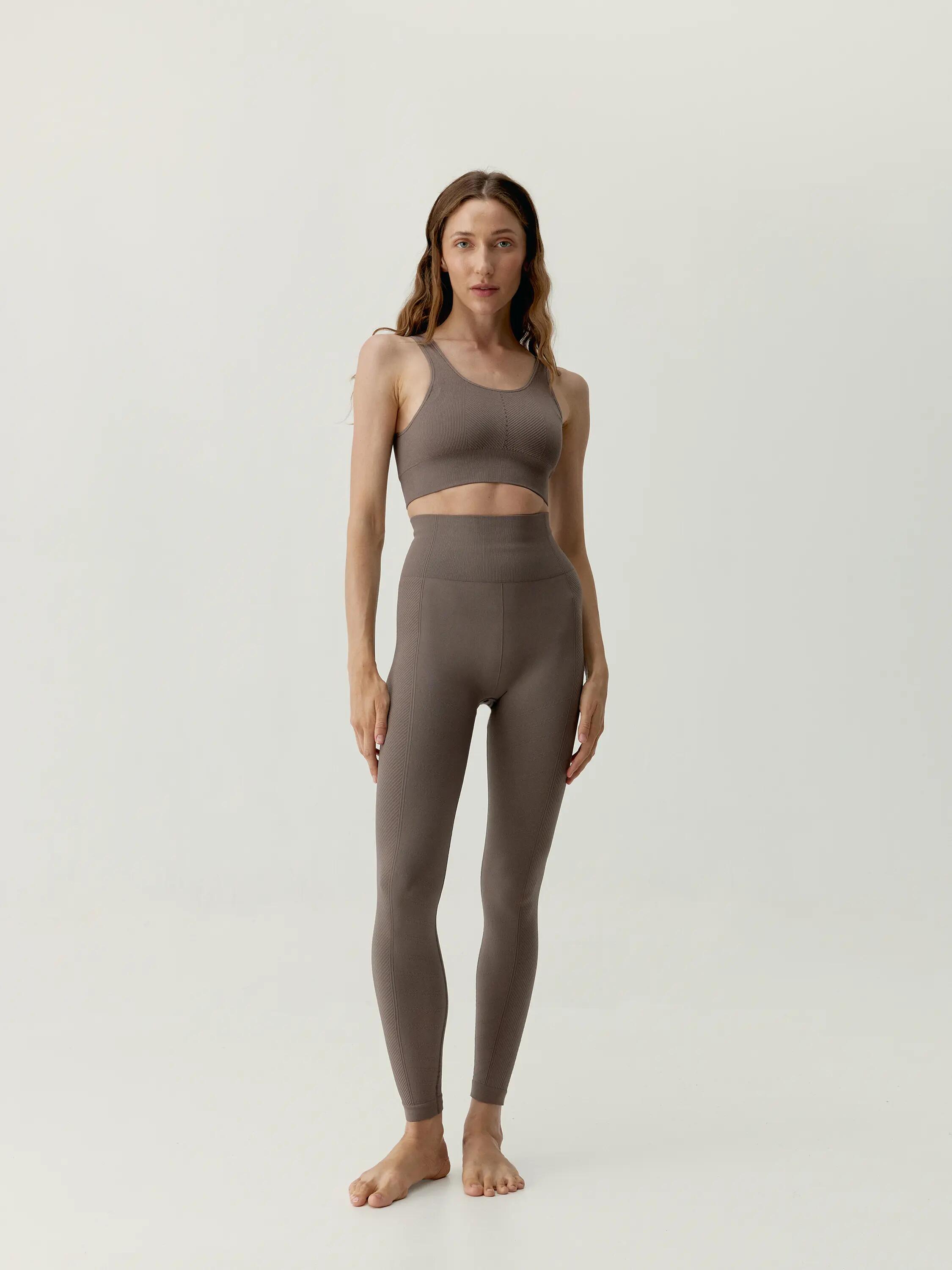 Mallas deportivas de mujer Naisha Sin costuras largo cintura alta 4/5