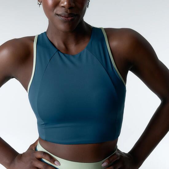 Brassière de sport Aqualine pour femmes Black Limba