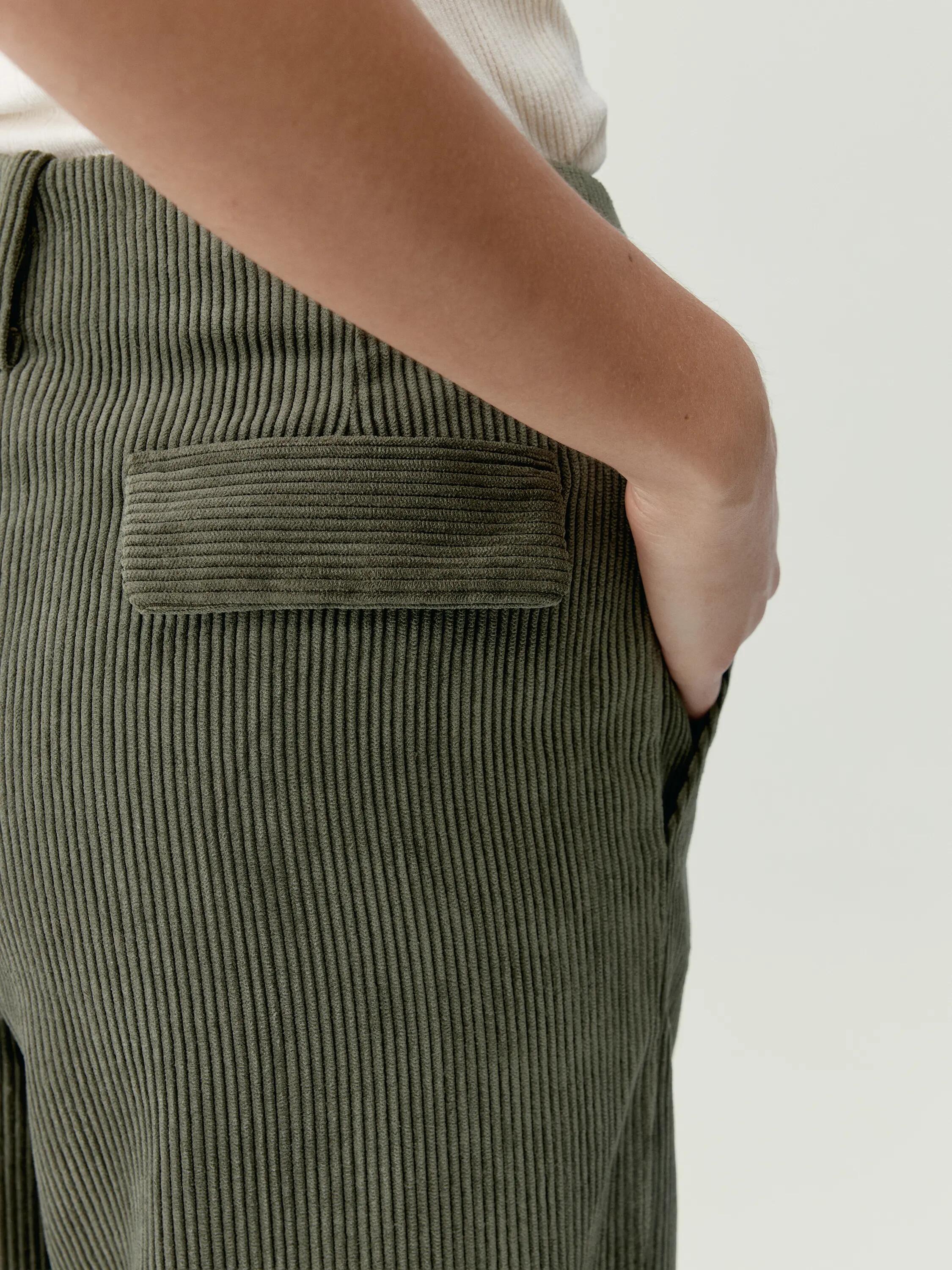 Pantaloni sportivi donna Zinnia Gamba larga con tasche chiusura con zip 4/7