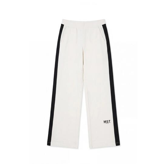 Pantalon de sport pour femmes à coupe large en molleton