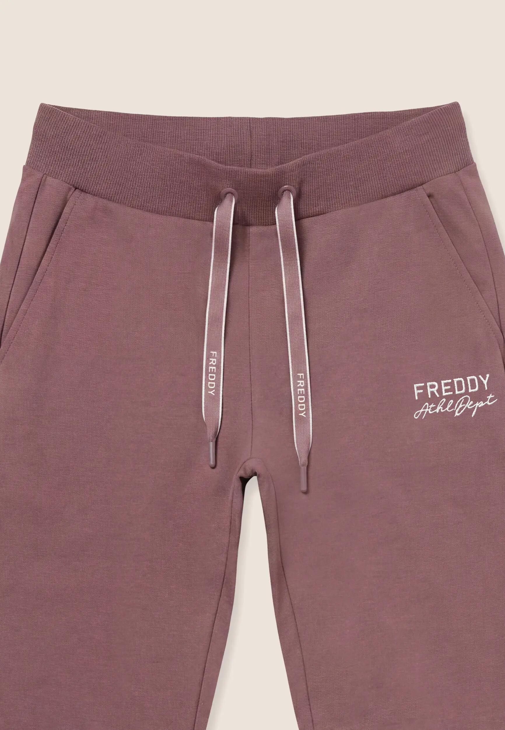 Pantaloni Sportivi Donna in Felpa, Regular Fit, Fondo Dritto 3/3