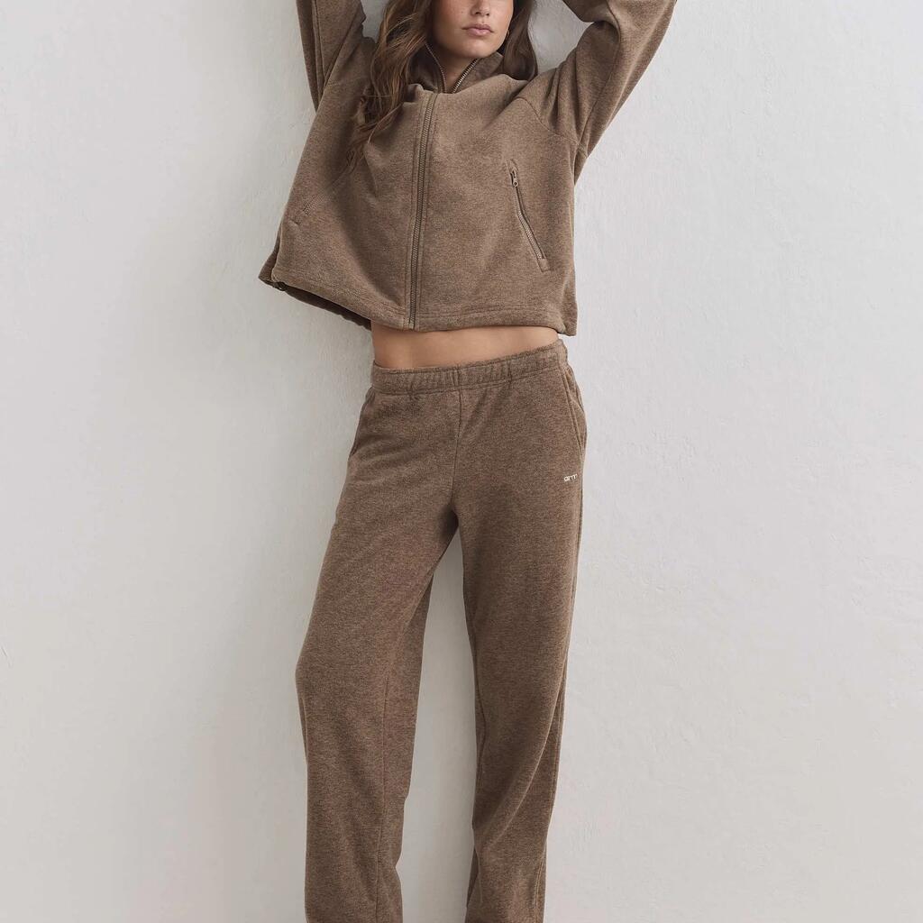 Women's Pants Fleece Hazelnut