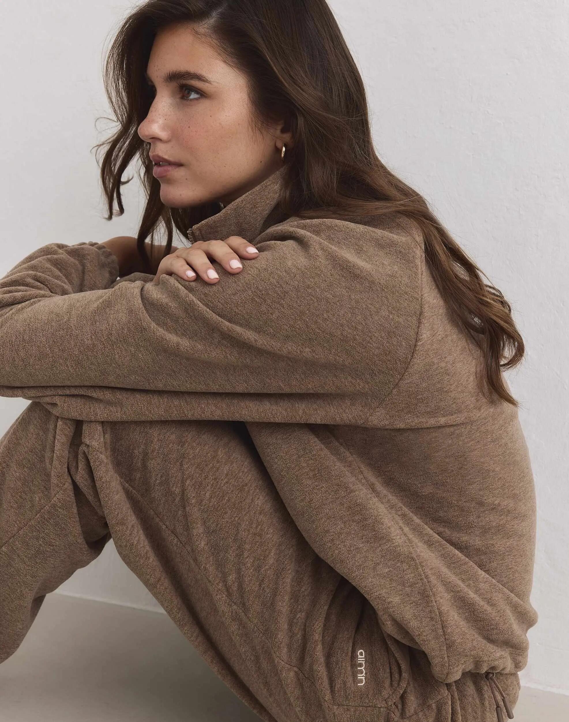 Femme Pantalon Polaire Noisette 5/5