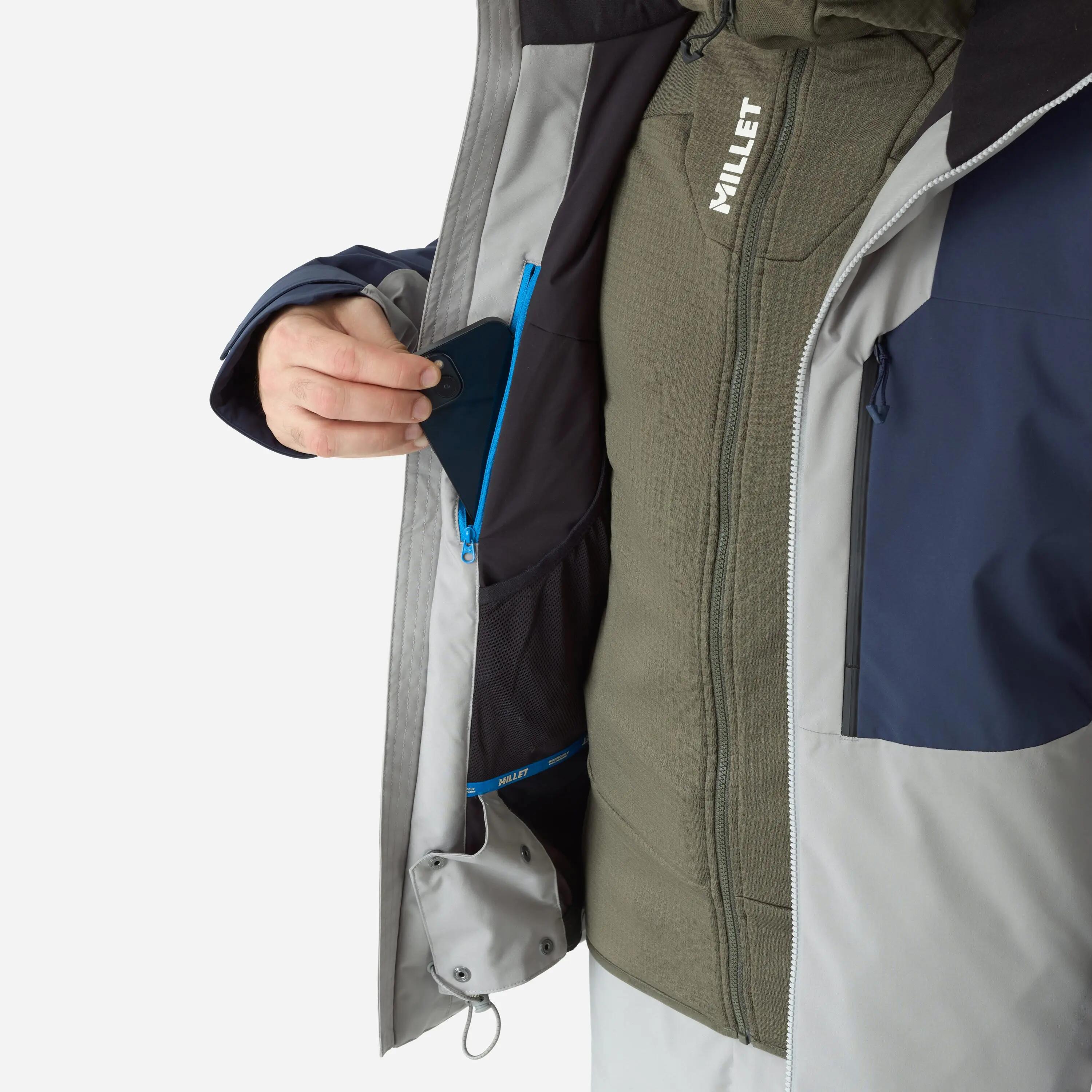 Ski-jas  voor heren GRANDS MONTETS PEAK 4/5