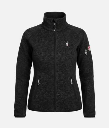 Veste Polaire Randonnée Femme Aulp "Rikka" S Noir