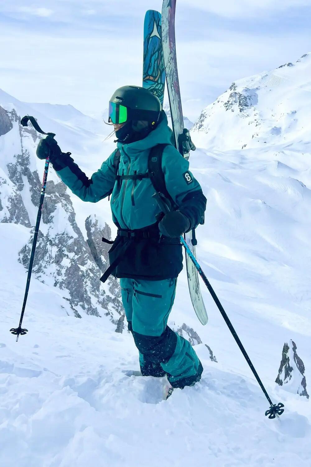 Dames Ski Skijas waterdicht warm Lynx 5/5