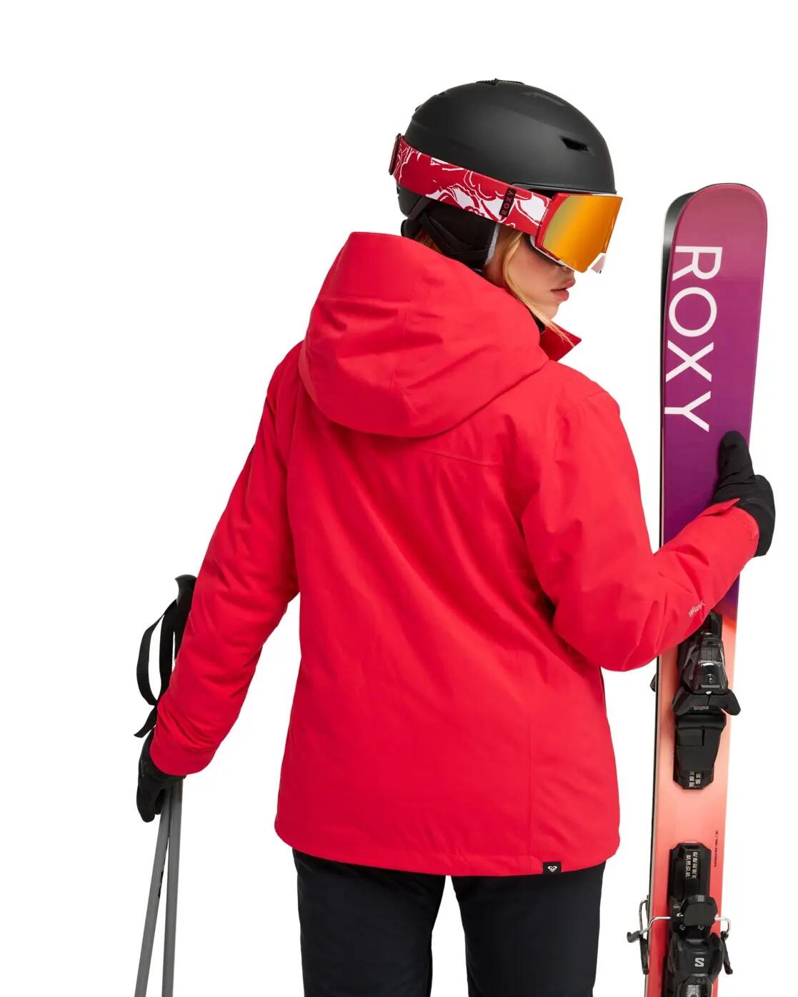 Veste de snow technique GORE‑TEX® DRIFTER Rouge Femme 2/4