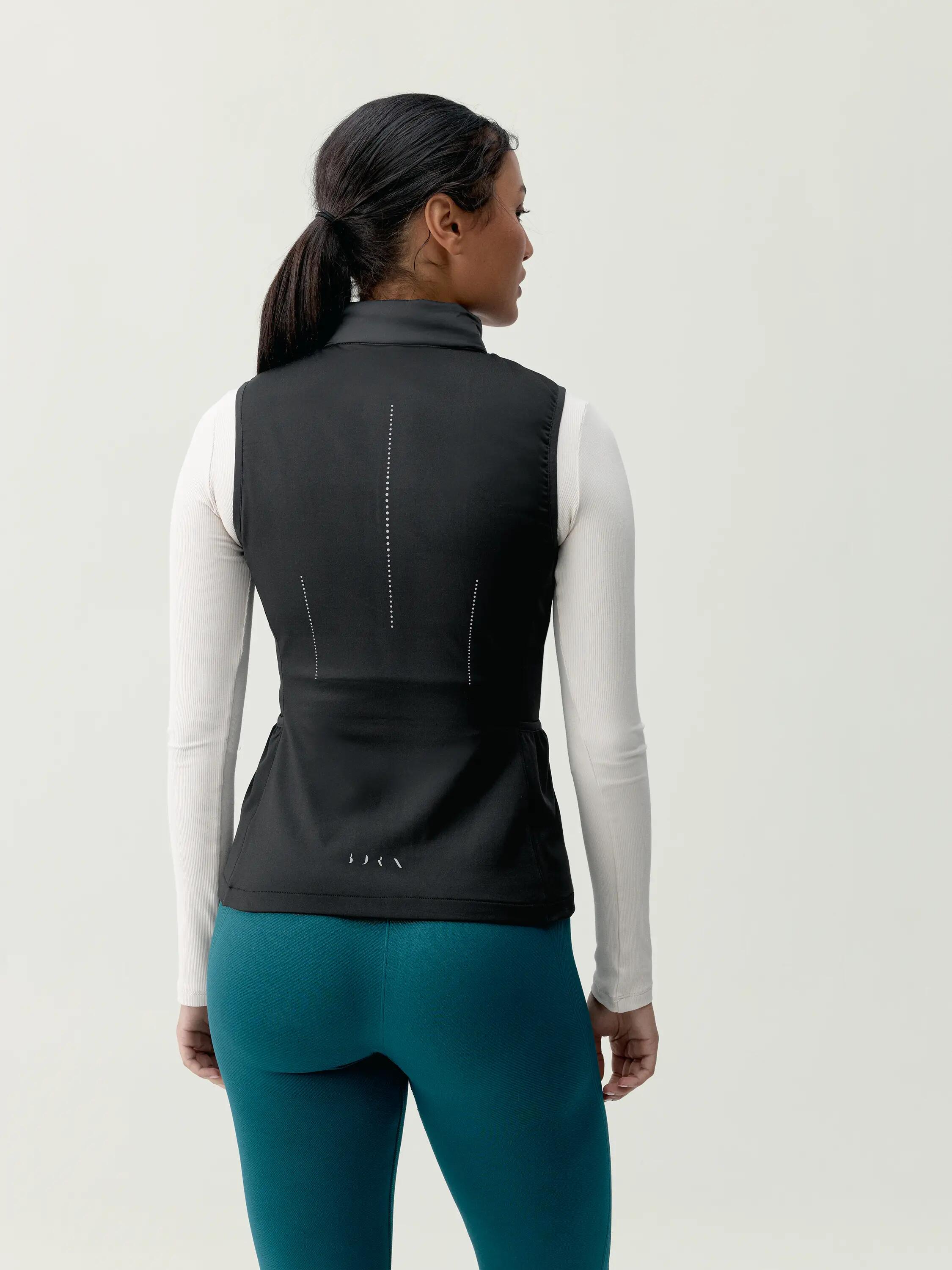 Gilet sportivo donna Vortex Con tasche tatto morbido 2/5