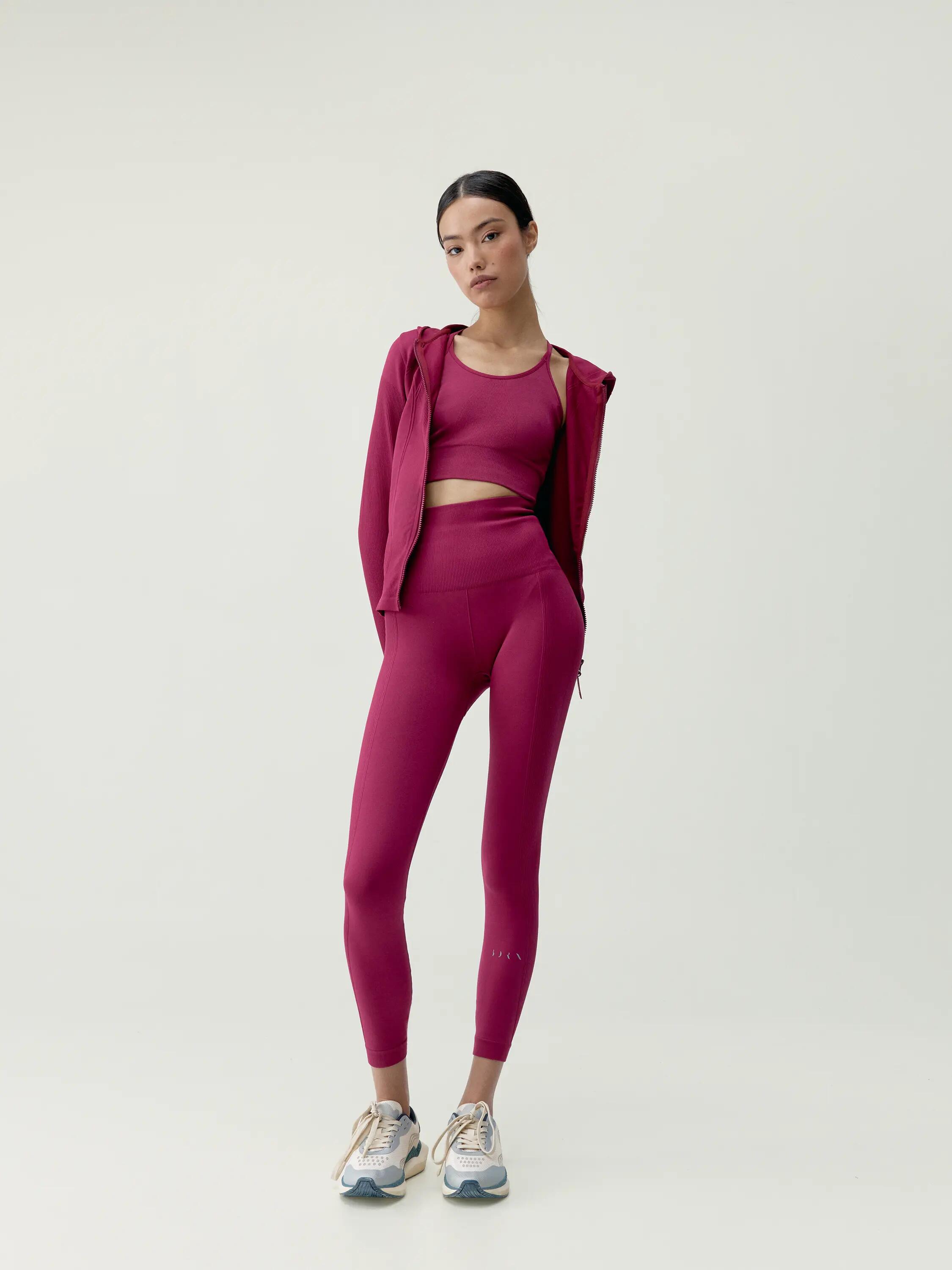 Veste de sport femme Viveka à capuche effet gainant 4/5