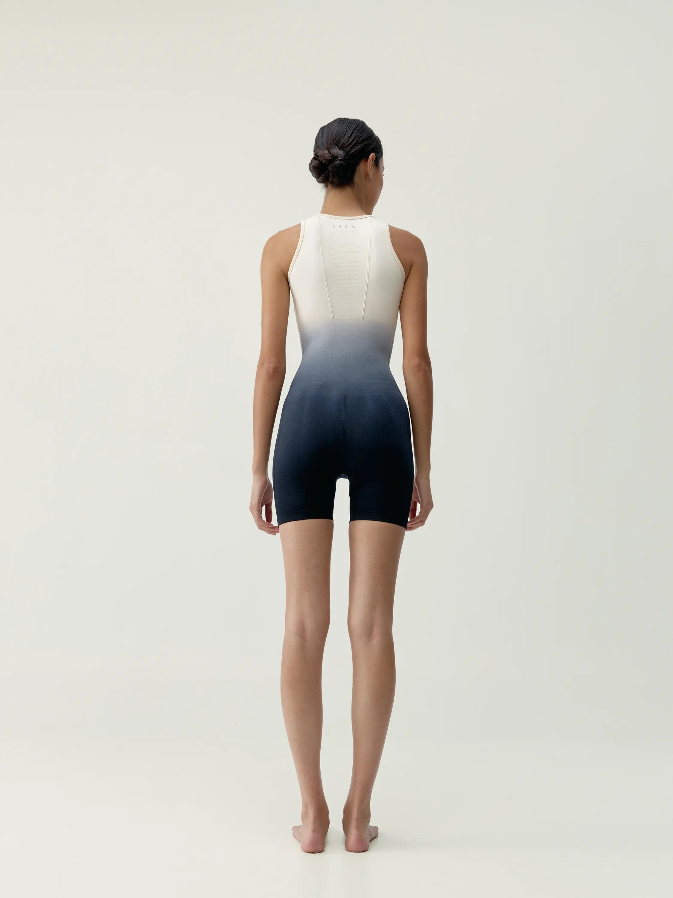 Tuta intera sportiva donna Yume Senza cuciture effetto modellante 7/10