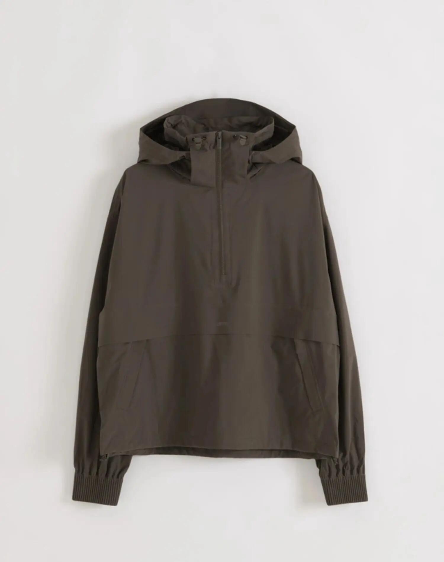 Mujer Anorak Impermeable Elástico Hiedra Oscura 6/6