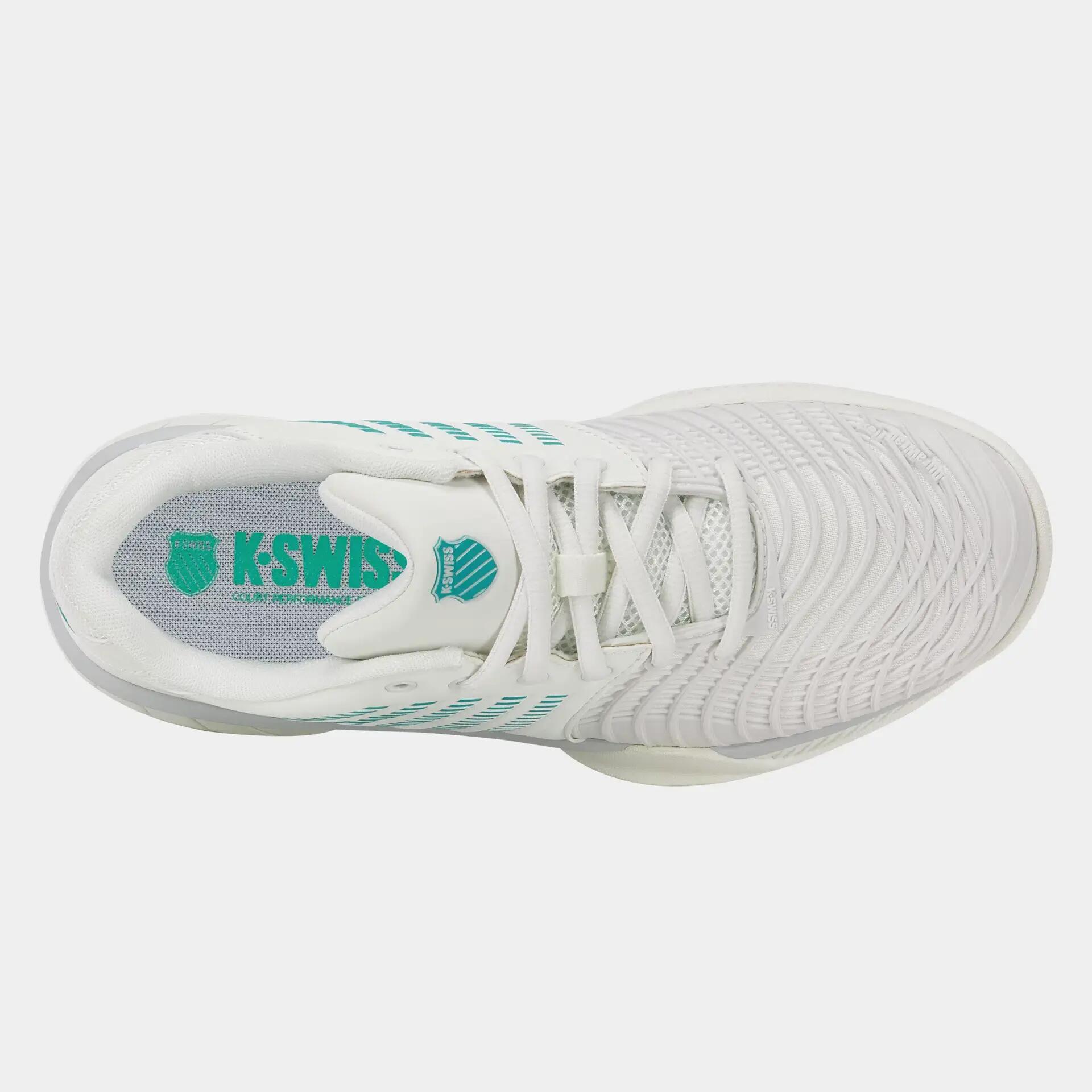 Scarpe da tennis per donna – K-SWISS EXPRESS LIGHT 3 – bianche e grigie 2/7