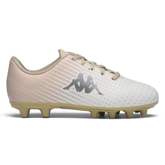 Crampons Kappa Gyra FG Junior Blanc et beige