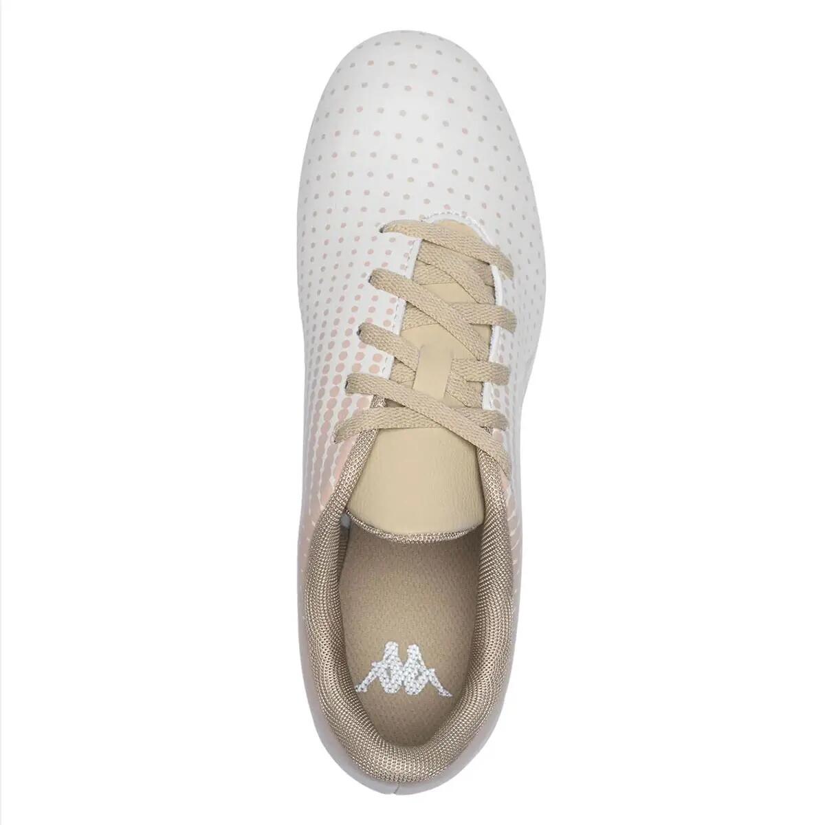 Scarpe da calcio Kappa Gyra FG Junior Bianche e Beige 4/4