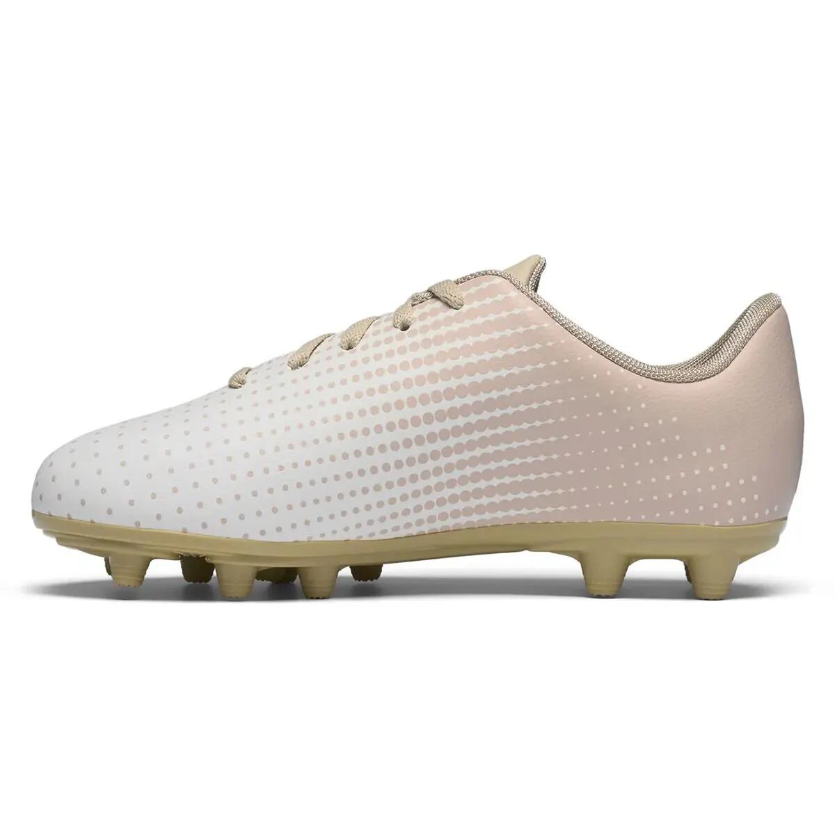 Scarpe da calcio Kappa Gyra FG Junior Bianche e Beige 3/4