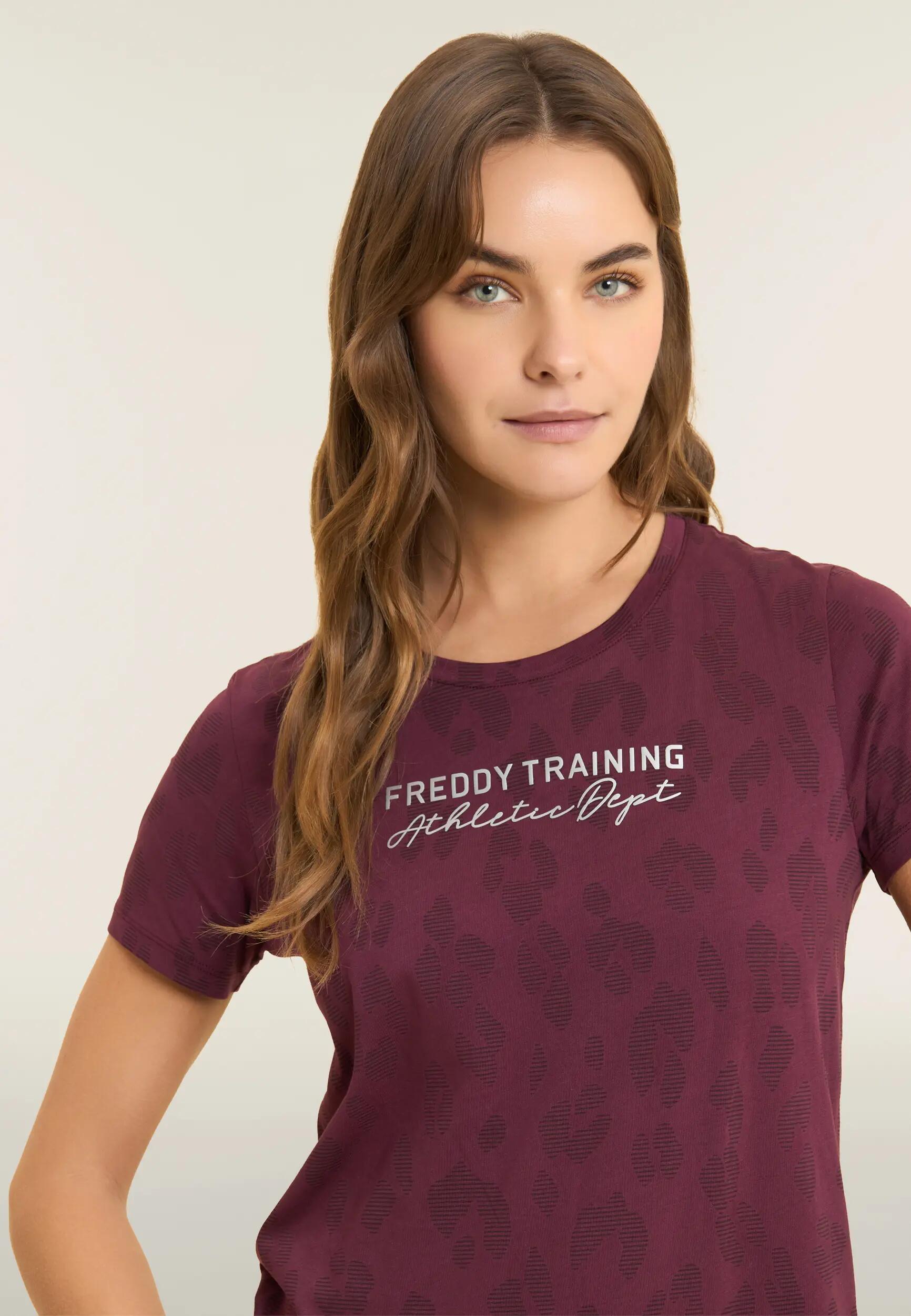 T-shirt Donna Regular Stampa Leopardata 4/6