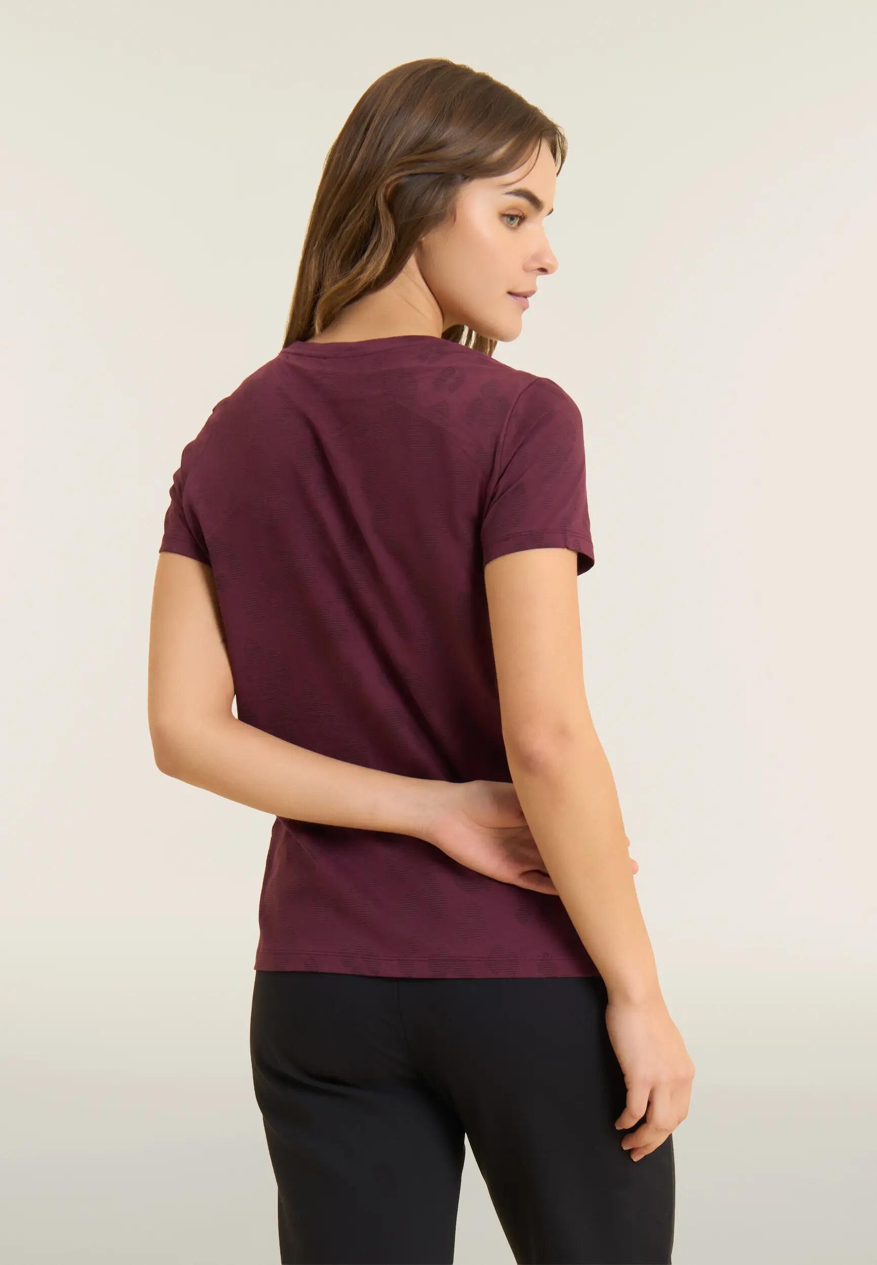T-shirt Donna Regular Stampa Leopardata 3/6