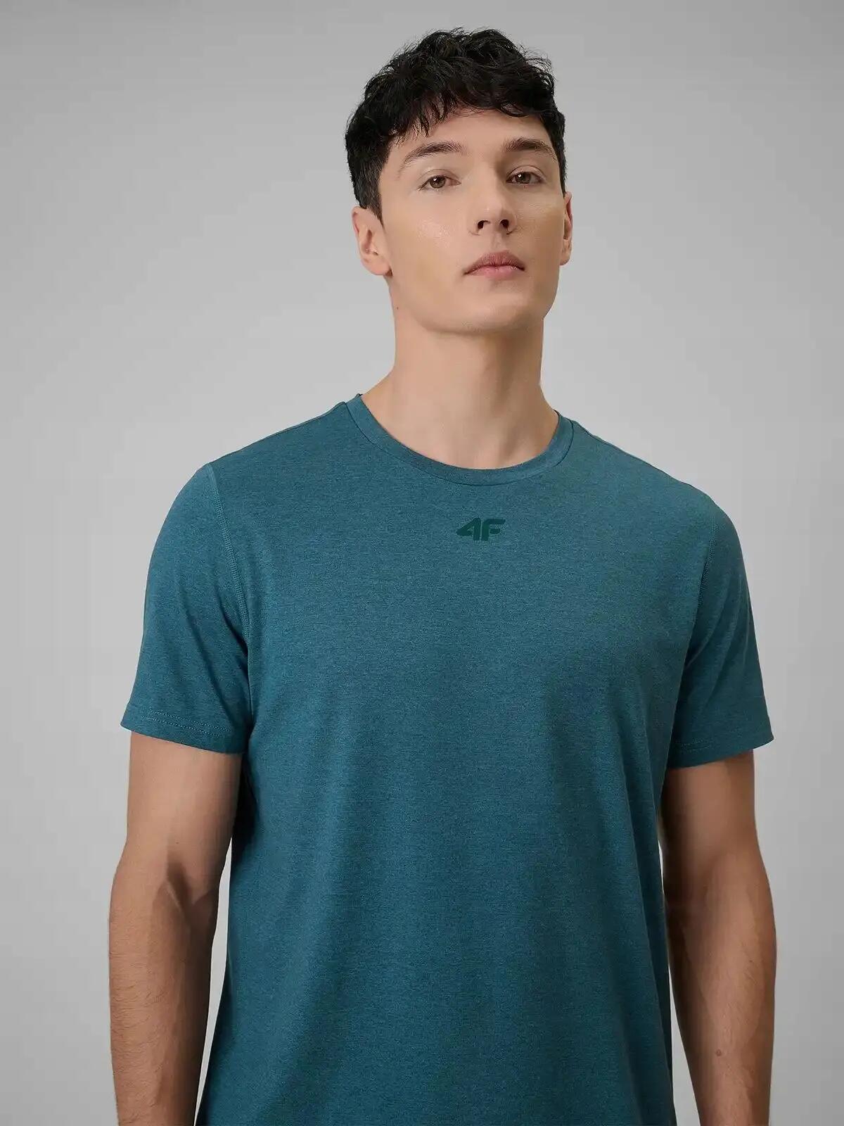 T-SHIRT MĘSKI 4F KOSZULKA TRENINGOWA SZYBKOSCHNĄCA M 5/11