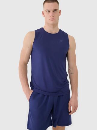 T-SHIRT MĘSKI 4F KOSZULKA TOP TANK SZYBKOSCHNĄCA