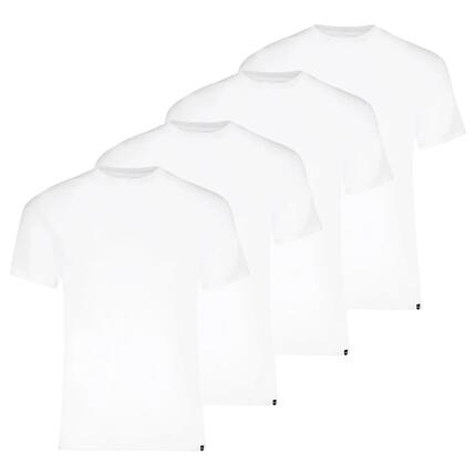 T-Shirt Herren 4er Pack Bequem sitzend-Crew Neck Tee 4P
