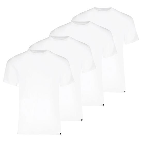 T-Shirt Herren 4er Pack Bequem sitzend-Crew Neck Tee 4P