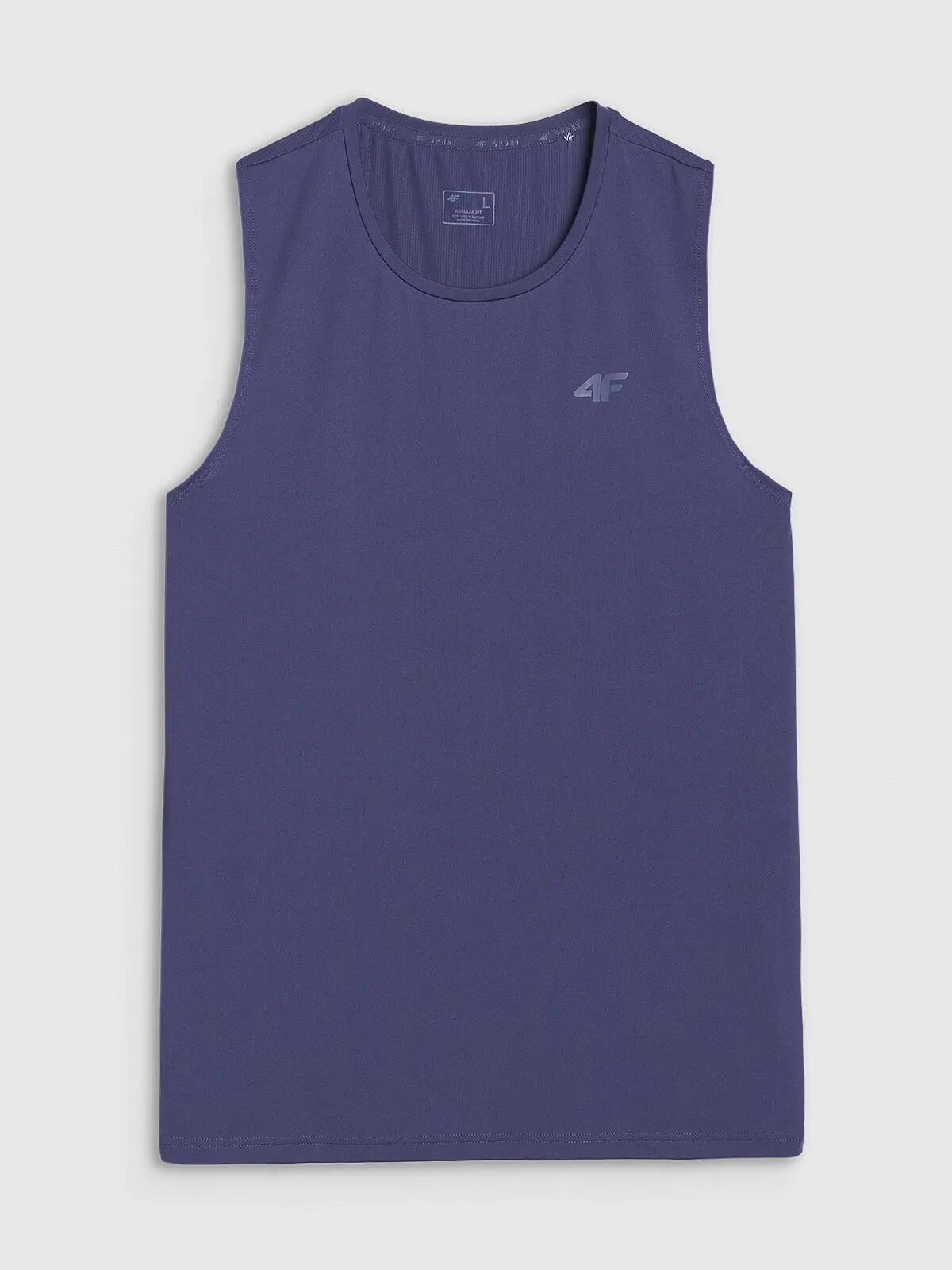 T-SHIRT MĘSKI 4F KOSZULKA TOP TANK SZYBKOSCHNĄCA 5/7