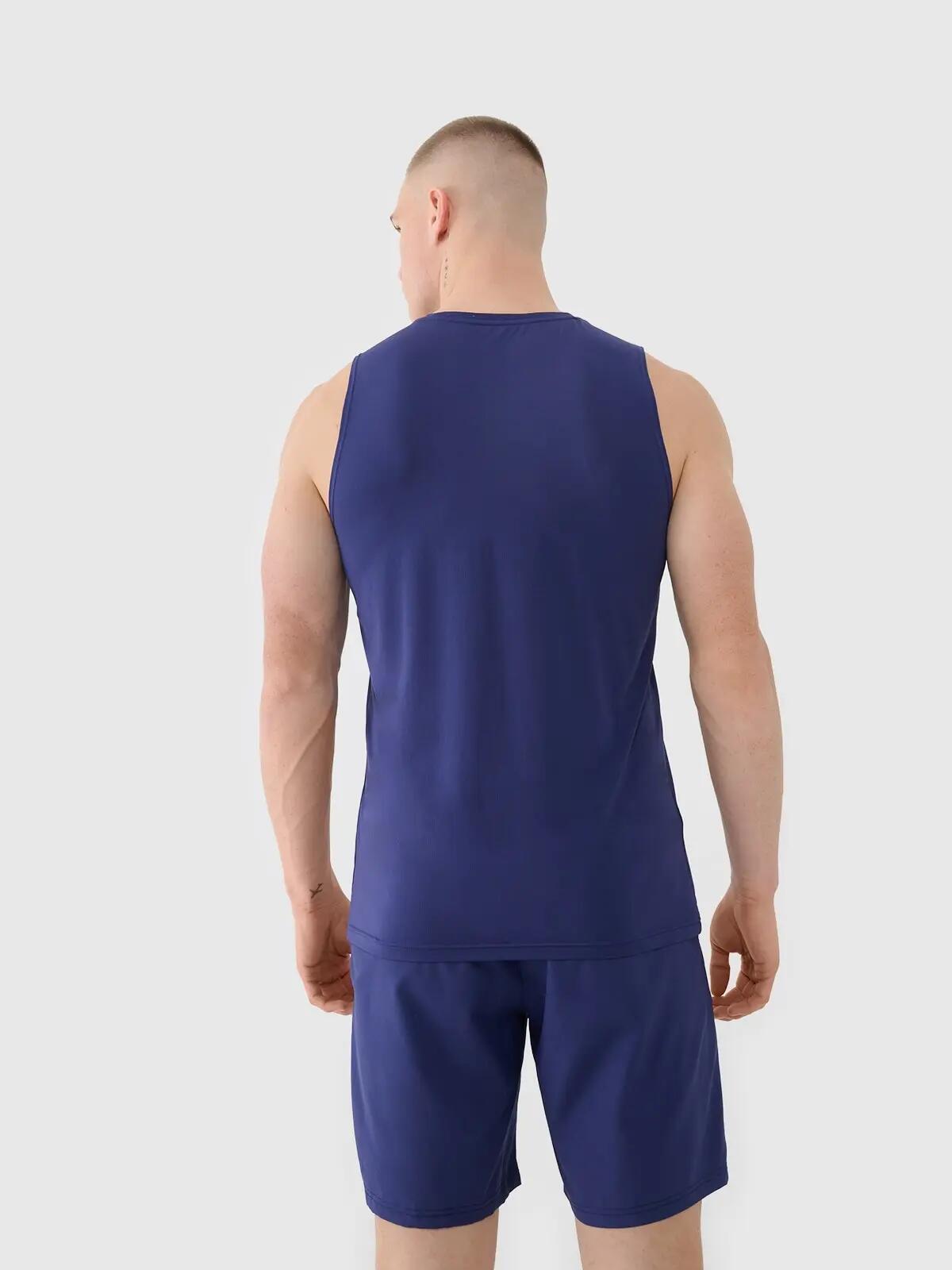 T-SHIRT MĘSKI 4F KOSZULKA TOP TANK SZYBKOSCHNĄCA 3/7