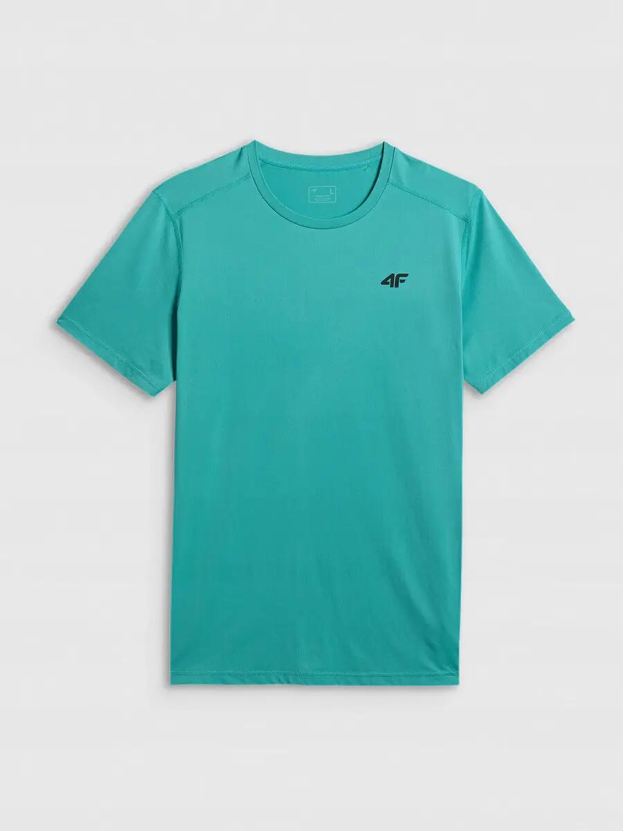 T-SHIRT MĘSKI 4F KOSZULKA TRENINGOWA SZYBKOSCHNĄCA 7/8
