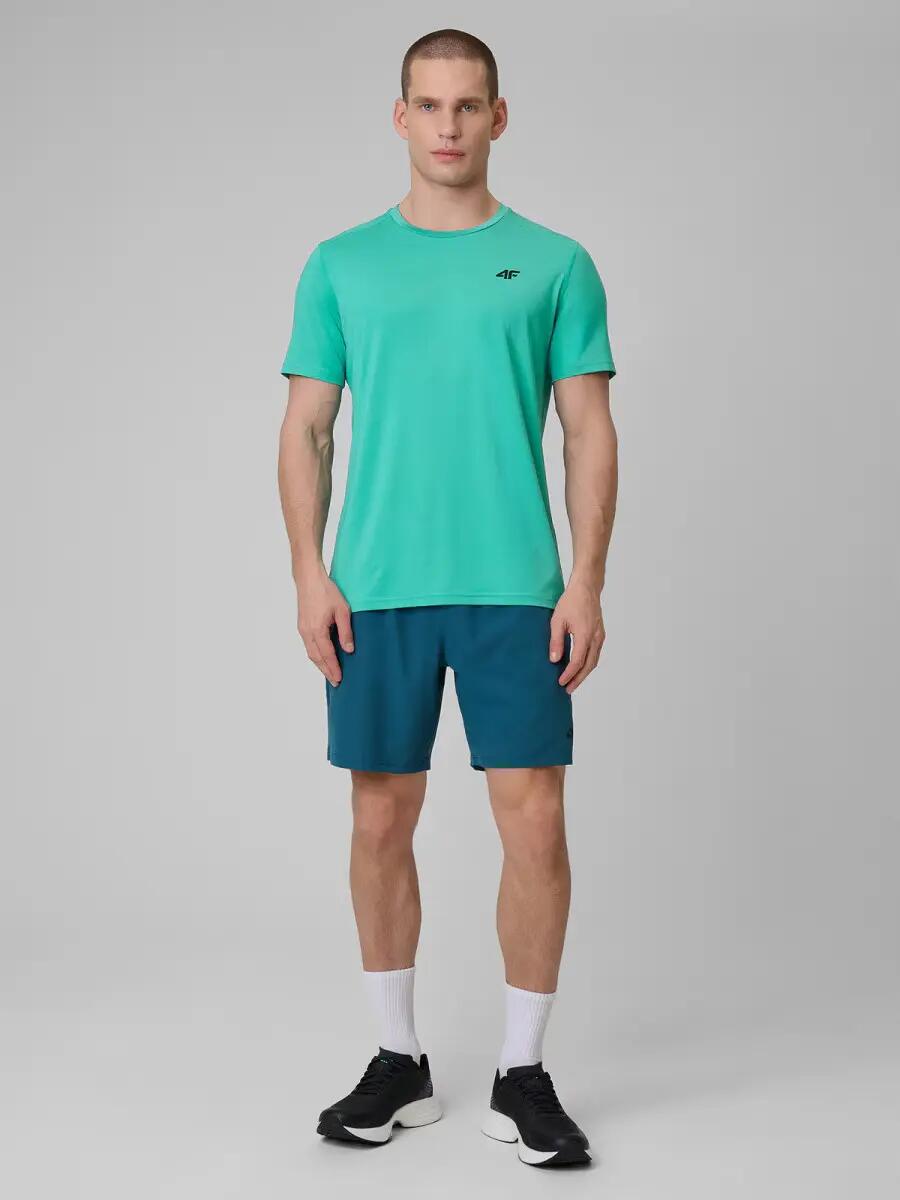 T-SHIRT MĘSKI 4F KOSZULKA TRENINGOWA SZYBKOSCHNĄCA 5/8