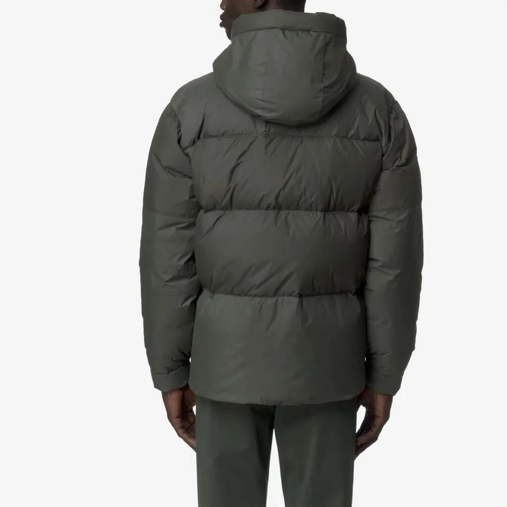 Giacca K-way Modello Le Vrai 4.0 Aurele Heavy Warm Colore Verde 2/5
