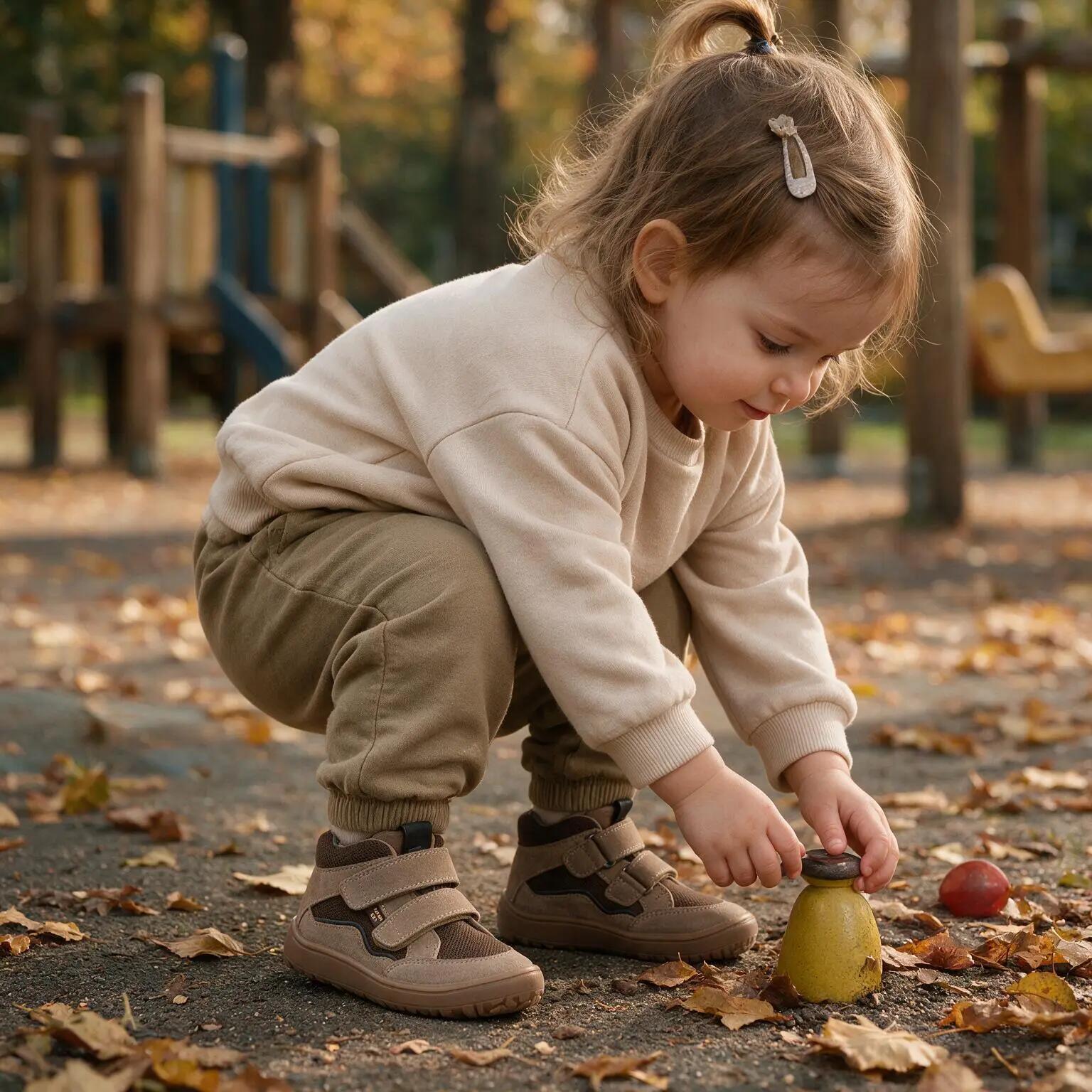Dziecięce buty barefoot skórzane za kostkę Froddo G3110266-22 4/6