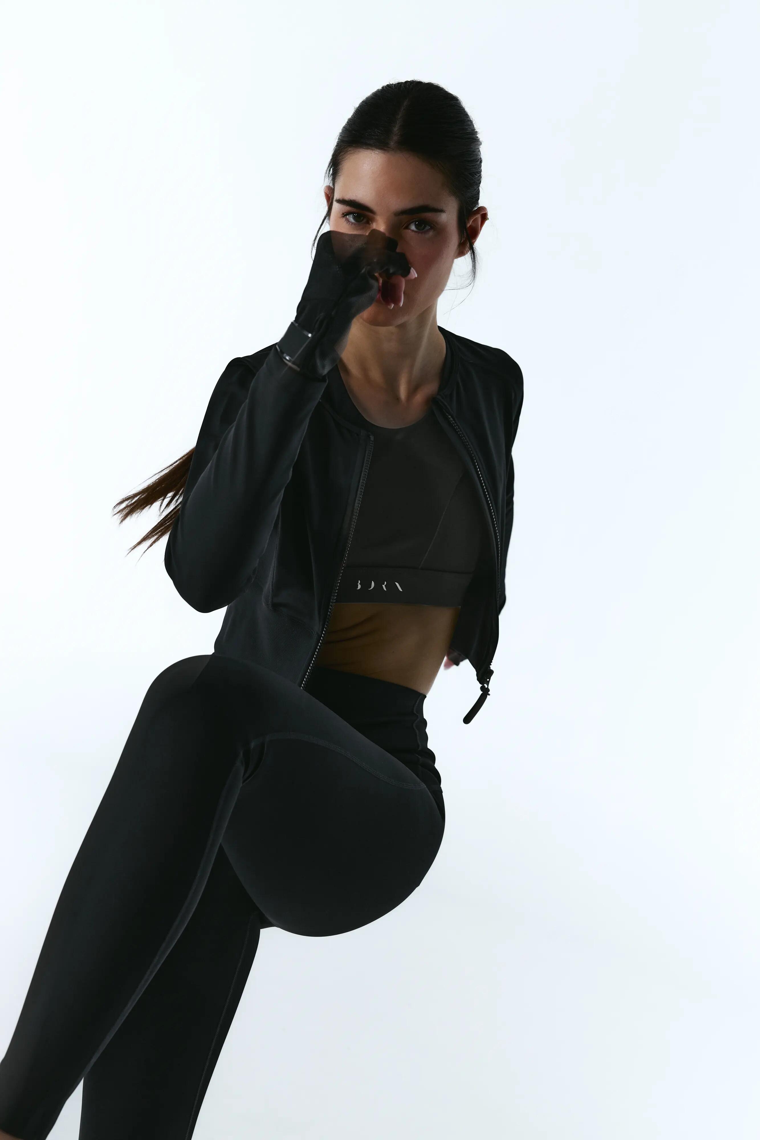 Sport-Jumpsuit Damen Zoe kompressives Gewebe 6/6