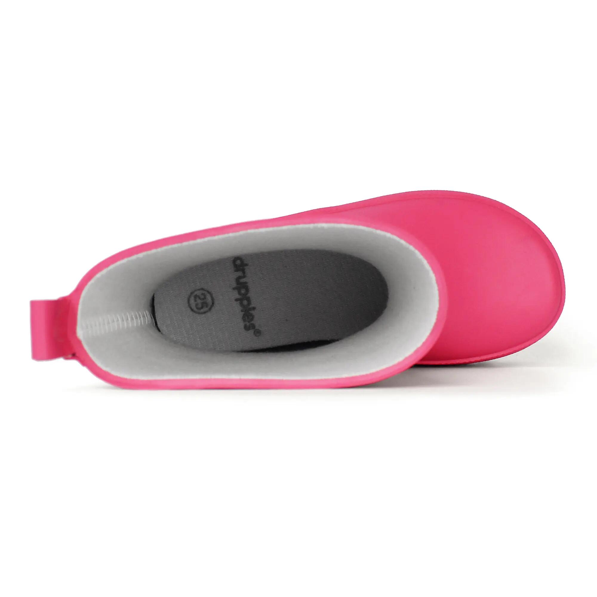 Regenlaarzen Kinderen - Natuurrubber Laarzen - Adventure - Roze - EU 28 6/8