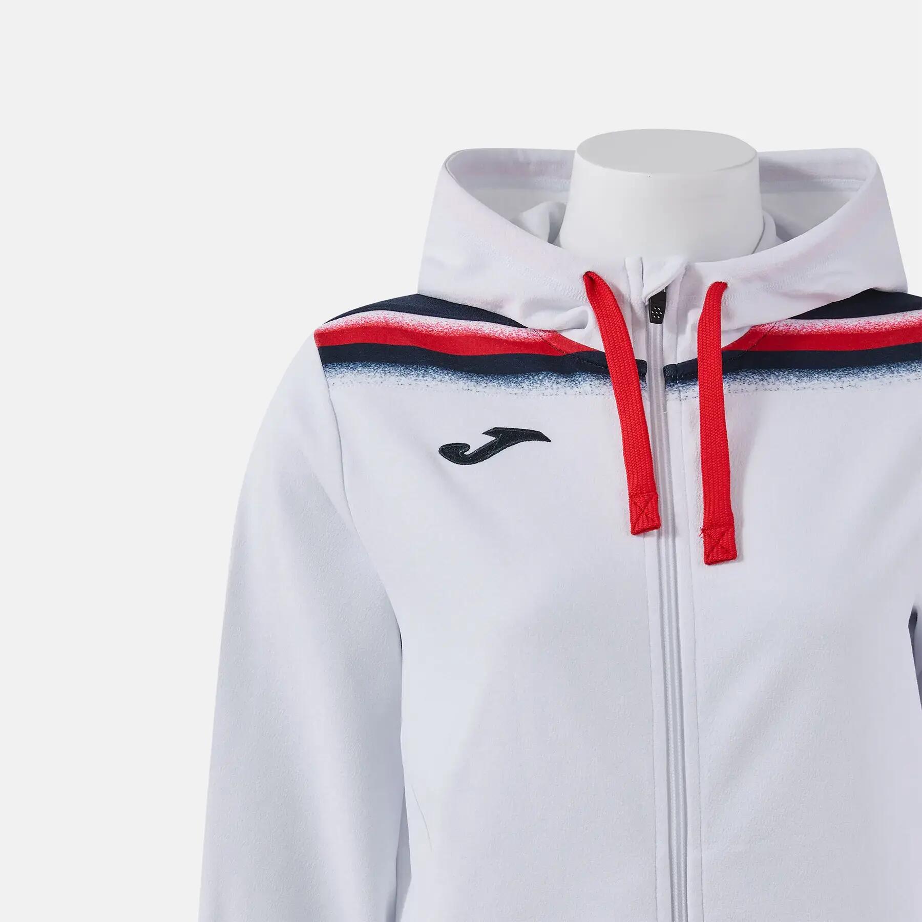 Felpa con cappuccio zip con logo ricamato Joma Toledo II 4/5