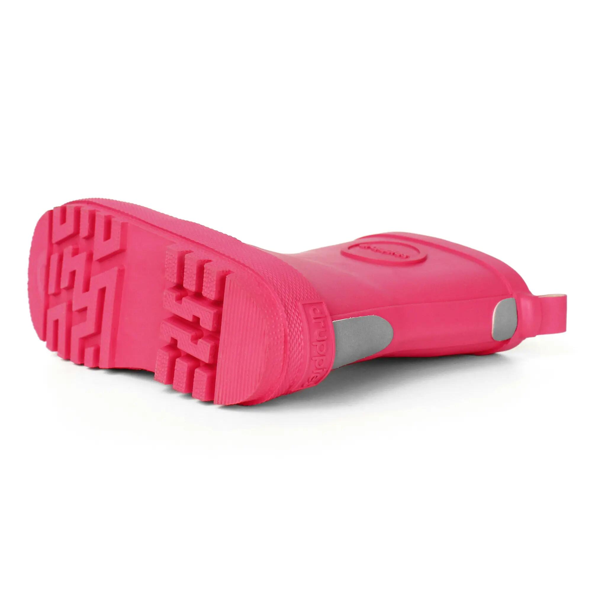 Regenlaarzen Kinderen - Natuurrubber Laarzen - Adventure - Roze - EU 28 5/8